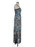 Xhilaration 100% Polyester Paisley Blue Cocktail Dress Size S - photo 4
