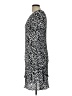 Connected Apparel 100% Polyester Animal Print Gray Casual Dress Size 12 - photo 5