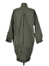 Zara 100% Cotton Green Coat Size XS - photo 2