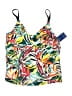 Apt. 9 Tropical Green Swimsuit Top Size 1X - photo 1
