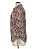 Amang NY Paisley Brown 3/4 Sleeve Blouse Size XL - photo 5