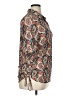 Amang NY Paisley Brown 3/4 Sleeve Blouse Size XL - photo 4