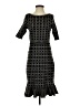 Neiman Marcus Tweed Black Cocktail Dress Size S - photo 1