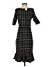Neiman Marcus Tweed Black Cocktail Dress Size S - photo 2