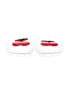 Assorted Brands White Red Flats Size EU 37 / US 5-5 1/2 (youth) - photo 2