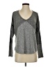 Free Press Gray Long Sleeve Top Size S - photo 1