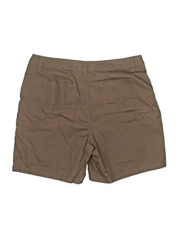 Christopher & Banks Khaki Shorts (view 2)