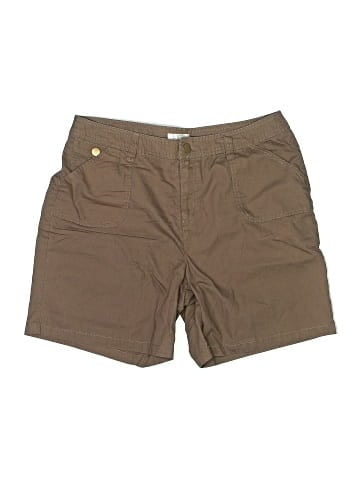 Christopher & Banks Khaki Shorts (view 1)