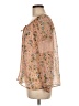 Princess Vera Wang 100% Polyester Tan Long Sleeve Blouse Size M - photo 5