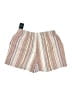 Lucky Brand Stripes Ivory Shorts Size S - photo 2