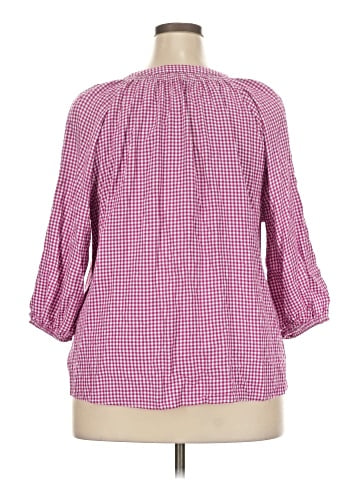 Crown & Ivy 3/4 Sleeve Blouse (view 2)