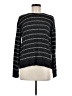 Market and Spruce Stripes Black Pullover Sweater Size M - photo 1