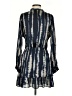 MNG 100% Polyester Tie-dye Blue Casual Dress Size 4 - photo 2