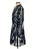 MNG 100% Polyester Tie-dye Blue Casual Dress Size 4 - photo 5