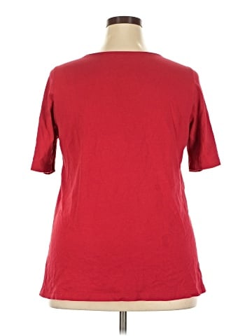 Woman Within Short Sleeve T-Shirt (view 2)