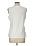 DressBarn Ivory Sleeveless Blouse Size L - photo 2