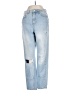 Topshop Hearts Blue Jeans Size 26 waist - photo 1