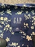 Gap 100% Cotton Floral Blue 3/4 Sleeve Blouse Size XS - photo 7