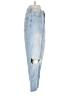 Topshop Hearts Blue Jeans Size 26 waist - photo 4