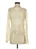 Parker Ivory Long Sleeve Blouse Size S - photo 1