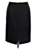 Unbranded Solid Black Formal Skirt Size 10 - photo 2