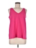 Ann Taylor LOFT Pink Sleeveless Top Size M - photo 1