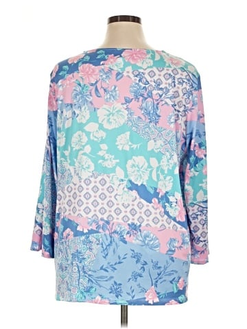 Ruby Rd. 3/4 Sleeve Blouse (view 2)