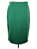 ELOQUII Solid Green Formal Skirt Size 24 - photo 1