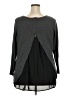 Torrid Gray 3/4 Sleeve Top Size 2X Plus (2) - photo 2