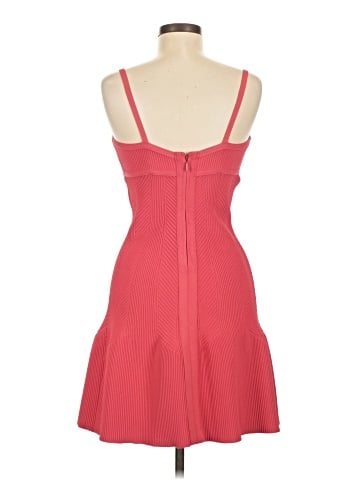Herve Leger Fit and Flare Mini Dress (view 2)