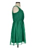 BCX 100% Polyester Solid Green Casual Dress Size XXS - photo 4