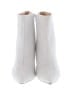Betsey Johnson Silver Ankle Boots Size 8 1/2 - photo 2
