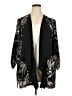 Ellen Weaver Black Kimono Size 3X - photo 1