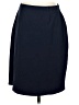 L.L.Bean Solid Blue Formal Skirt Size S - photo 1