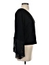 Boston Proper 100% Viscose Black Long Sleeve Top Size XS - photo 4