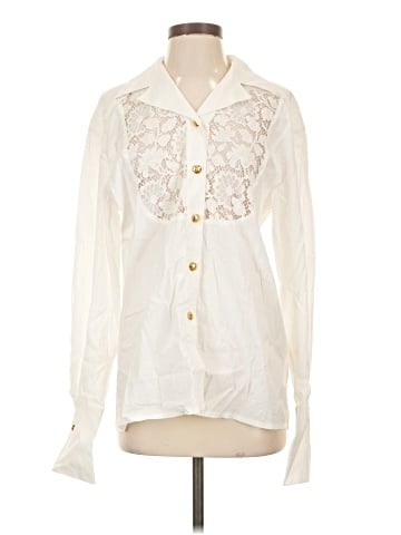 Escada by Margaretha Ley Long Sleeve Blouse (view 1)