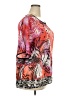 Style&Co 100% Polyester Orange Short Sleeve Blouse Size 18 - photo 4
