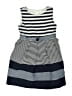 Bonnie Jean 100% Polyester Stripes Blue Dress Size 5 - photo 1