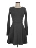 Forever 21 Solid Gray Casual Dress Size M - photo 1