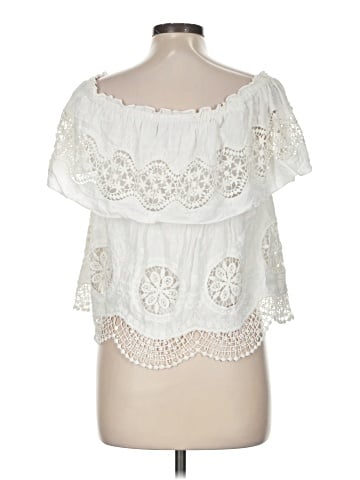 BCBGMAXAZRIA Short Sleeve Blouse (view 2)