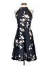 Ouges Floral Blue Cocktail Dress Size S - photo 1