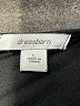 DressBarn Solid Black Short Sleeve Top Size L - photo 7