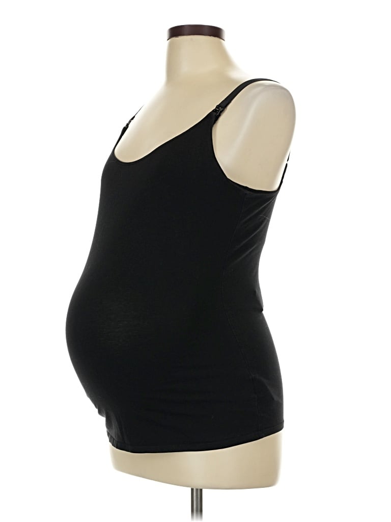 Pre-owned Old Navy - Maternity Tank Top Black Strapless Neckline Tops