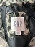 Gap Animal Print Gray Faux Fur Jacket Size M - photo 6