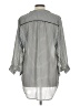 DressBarn 100% Polyester Gray 3/4 Sleeve Blouse Size L - photo 2