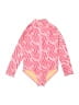 Crewcuts Chevron-herringbone Pink Wetsuit Size 3T - photo 1