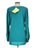 Simonton Says Teal Long Sleeve Blouse Size L - photo 2