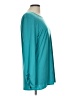 Simonton Says Teal Long Sleeve Blouse Size L - photo 4