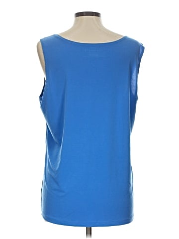 Susan Graver Sleeveless T-Shirt (view 2)