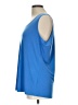 Susan Graver Blue Sleeveless T-Shirt Size L - photo 5